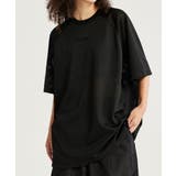 ブラック | ワンポイントロゴ メッシュプルオーバー | Ada.