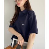 ネイビー | フォックス ポロシャツ THE | Ada.