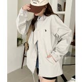 ライトグレー | U.S. POLO ASSN. ナイロン コーチジャケット | Ada.
