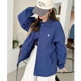 ネイビー | U.S. POLO ASSN. ナイロン コーチジャケット | Ada.