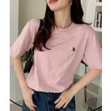 サーモンピンク | U.S. POLO ASSN. ベーシック クルーネック 半袖 Tシャツ | Ada.