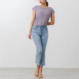 \大人気定番アイテム 肩ラインをカバーして細見え&上品さUP!フレンチスリーブT | Ada. | 詳細画像3