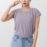 \大人気定番アイテム 肩ラインをカバーして細見え&上品さUP!フレンチスリーブT | Ada. | 詳細画像10