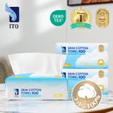 ITO プレミアムコットン100％ 100枚入×3個セット | ITO | 詳細画像1 