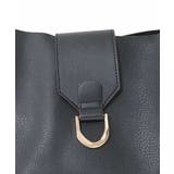 [2WAY/チャーム付き]メタルバックルデザインハンドバッグ | MK MICHEL KLEIN BAG | 詳細画像11 