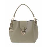 [2WAY/チャーム付き]メタルバックルデザインハンドバッグ | MK MICHEL KLEIN BAG | 詳細画像2 