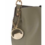[2WAY/チャーム付き]メタルバックルデザインハンドバッグ | MK MICHEL KLEIN BAG | 詳細画像6 
