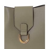 [2WAY/チャーム付き]メタルバックルデザインハンドバッグ | MK MICHEL KLEIN BAG | 詳細画像7 