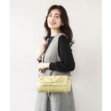 [チャーム付き]ギャザーリボンショルダーバッグ | MK MICHEL KLEIN BAG | 詳細画像14 