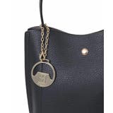 [軽量/チャーム付き]ウェーブカットステッチショルダーバッグ | MK MICHEL KLEIN BAG | 詳細画像12 