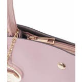 [軽量/チャーム付き]ウェーブカットステッチショルダーバッグ | MK MICHEL KLEIN BAG | 詳細画像5 