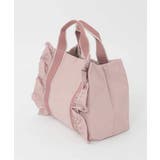 [WEB限定/300g以下の軽量]サイドフリルスクエアデザインバッグ | MK MICHEL KLEIN BAG | 詳細画像2 