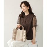 [WEB限定/300g以下の軽量]サイドフリルスクエアデザインバッグ | MK MICHEL KLEIN BAG | 詳細画像20 