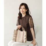 [WEB限定/300g以下の軽量]サイドフリルスクエアデザインバッグ | MK MICHEL KLEIN BAG | 詳細画像21 