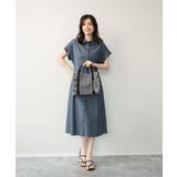 [WEB限定/300g以下の軽量]サイドフリルスクエアデザインバッグ | MK MICHEL KLEIN BAG | 詳細画像24 