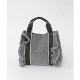 グレー | [WEB限定/300g以下の軽量]サイドフリルスクエアデザインバッグ | MK MICHEL KLEIN BAG