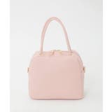 ピンク | [WEB限定/2WAY/300g以下の軽量]合成皮革ミニスクエアバッグ | MK MICHEL KLEIN BAG