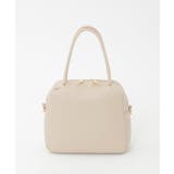 ベージュ | [WEB限定/2WAY/300g以下の軽量]合成皮革ミニスクエアバッグ | MK MICHEL KLEIN BAG