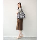 [WEB限定/300g以下の軽量]アニマルプリントトートバッグ | MK MICHEL KLEIN BAG | 詳細画像16 
