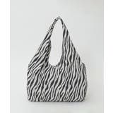 ゼブラ | [WEB限定/300g以下の軽量]アニマルプリントトートバッグ | MK MICHEL KLEIN BAG
