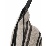 [A4収納可]Vカットストライプスデザインバッグ | MK MICHEL KLEIN BAG | 詳細画像6 