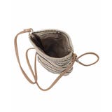 [ショルダーポーチ付き]コードストライプデザインバッグ | MK MICHEL KLEIN BAG | 詳細画像12 