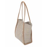 [ショルダーポーチ付き]コードストライプデザインバッグ | MK MICHEL KLEIN BAG | 詳細画像3 