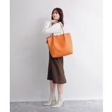 [A4収納可]合成皮革BIGトートバッグ | MK MICHEL KLEIN BAG | 詳細画像14 