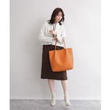 [A4収納可]合成皮革BIGトートバッグ | MK MICHEL KLEIN BAG | 詳細画像15 