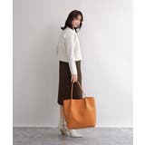 [A4収納可]合成皮革BIGトートバッグ | MK MICHEL KLEIN BAG | 詳細画像16 