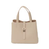 [2WAY]ベルトフラップスクエアミニトートバッグ | MK MICHEL KLEIN BAG | 詳細画像1 
