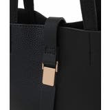 [2WAY]ベルトフラップスクエアミニトートバッグ | MK MICHEL KLEIN BAG | 詳細画像10 