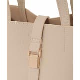 [2WAY]ベルトフラップスクエアミニトートバッグ | MK MICHEL KLEIN BAG | 詳細画像5 
