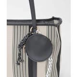 [ポーチチャーム付き]異素材ジョイントデザイントートバッグ | MK MICHEL KLEIN BAG | 詳細画像11 
