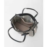 [ポーチチャーム付き]異素材ジョイントデザイントートバッグ | MK MICHEL KLEIN BAG | 詳細画像12 