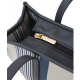 [ポーチチャーム付き]異素材ジョイントデザイントートバッグ | MK MICHEL KLEIN BAG | 詳細画像7 