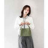 [2WAY]合成皮革コンパクトハンドバッグ | MK MICHEL KLEIN BAG | 詳細画像17 