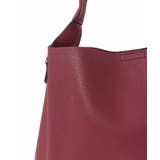 [2WAY]合成皮革コンパクトハンドバッグ | MK MICHEL KLEIN BAG | 詳細画像3 