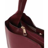 [2WAY]合成皮革コンパクトハンドバッグ | MK MICHEL KLEIN BAG | 詳細画像7 