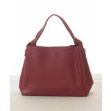 レッド | [2WAY]合成皮革コンパクトハンドバッグ | MK MICHEL KLEIN BAG