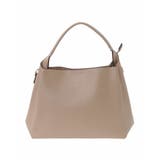 ベージュ | [2WAY]合成皮革コンパクトハンドバッグ | MK MICHEL KLEIN BAG