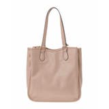 [A4収納可]合成皮革スクエアトートバッグ | MK MICHEL KLEIN BAG | 詳細画像4 