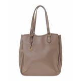 グレー | [A4収納可]合成皮革スクエアトートバッグ | MK MICHEL KLEIN BAG