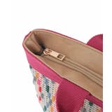 マルチカラー刺繍デザイントートバッグ | MK MICHEL KLEIN BAG | 詳細画像5