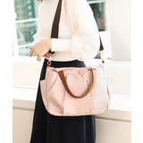 ピンク | タックギャザーコンパクトトートバッグ | MK MICHEL KLEIN BAG