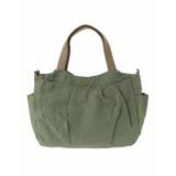 カーキ | タックギャザーコンパクトトートバッグ | MK MICHEL KLEIN BAG
