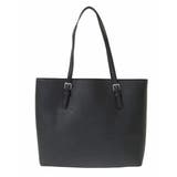 ブラック | [A4対応]スリムスクエアトートバッグ | MK MICHEL KLEIN BAG