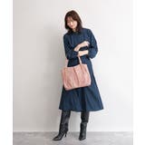 [2WAY]サイドファスナータックデザイントートバッグ | MK MICHEL KLEIN BAG | 詳細画像18 