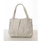 ベージュ | [2WAY]合成皮革タックデザイントートバッグ | MK MICHEL KLEIN BAG