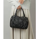 [2WAY]シャイニーカラーベルトデザインラウンドトートバッグ | MK MICHEL KLEIN BAG | 詳細画像1 